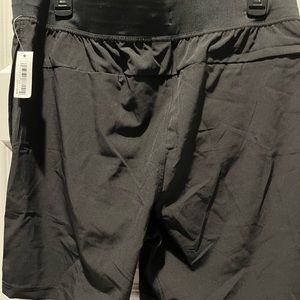 Large black breathable shorts